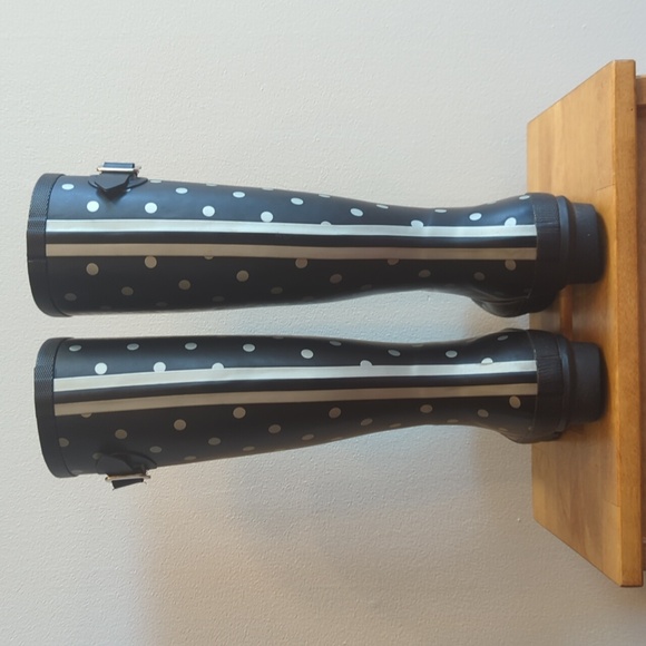⚡JOULES polkadot tall rain boots - Picture 3 of 11